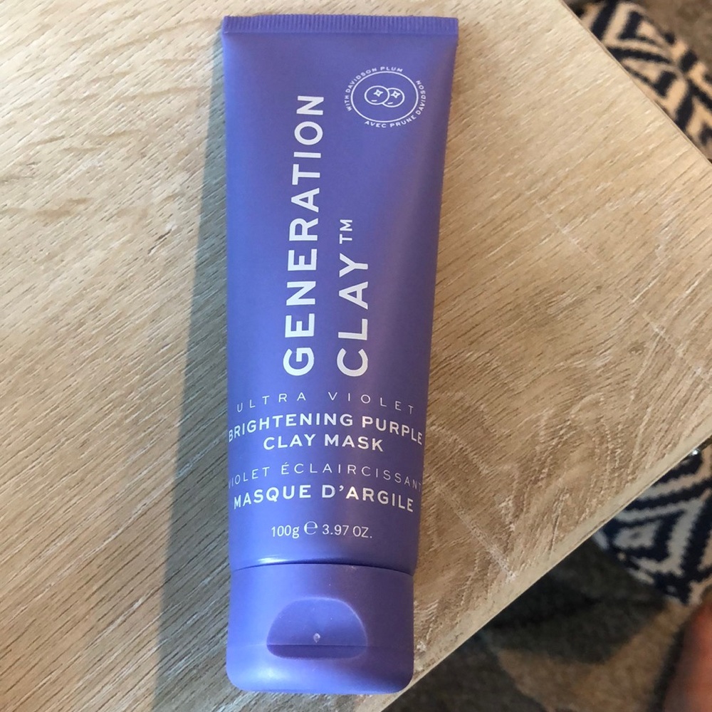 Generation clay brightening purple clay mask